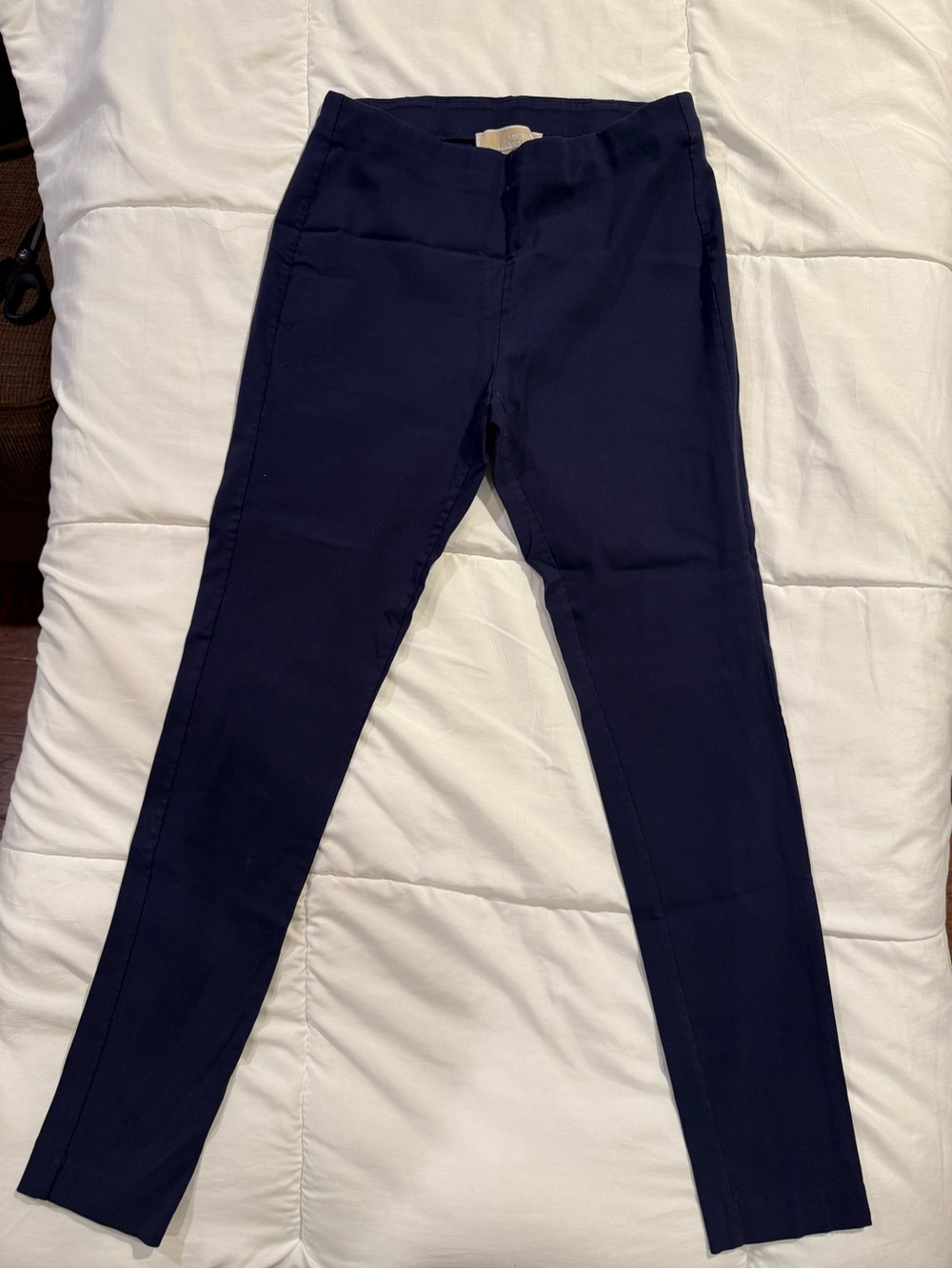 Michael Kors navy slim pants